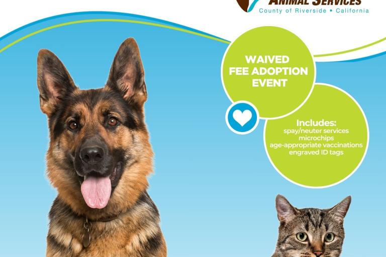 Flyer for Bissell Empty the Shelters Free Adoption Event July 5-19, 2025