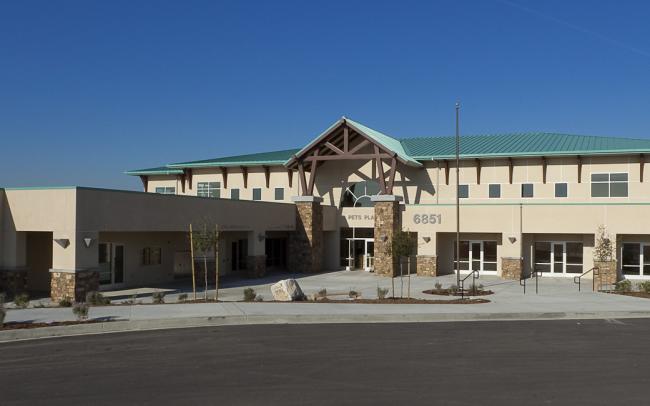 Western Riverside Shelter Exterior