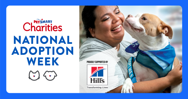 Flyer for PetSmart National Adoption Week