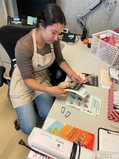 Volunteer Andrea C 