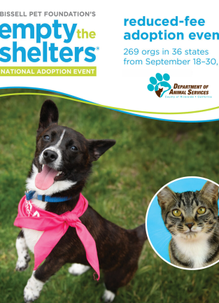 Empty the Shelters September 2026